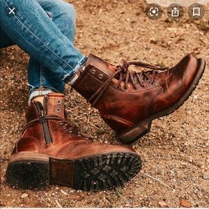 Freebird Manchester Boot in Distressed Brown
